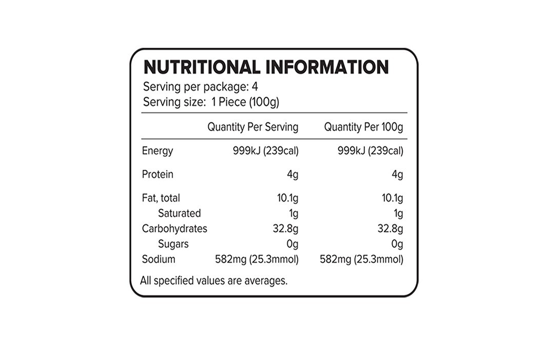 Haldiram's Minute Khana Aloo Paratha   Pack  400 grams